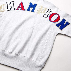 Champion sweatshirt Old English and Varsity logo on back XXL